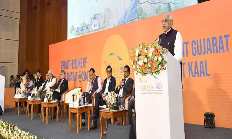 Prime Minister Narendra Modi, Chief Minister Bhupendra Patel, Vibrant Gujarat, Climate Change, Clean Energy Slug Suggestions: