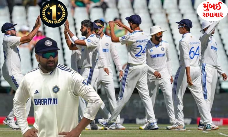 India become No. 1 in World Test Championship