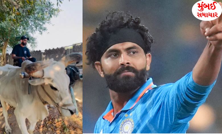 Ravindra Jadeja was seen doing this outside the cricket field, the video went viral...