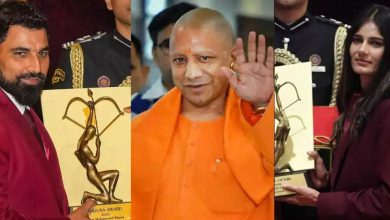 Yogi Adityanath tells two Arjuna award winners, 'You are the pride of the state'