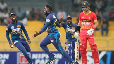 Sri Lanka bowled out Zimbabwe for 82 to win the series