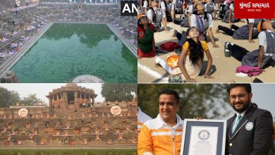 A unique world record on New Year in Gujarat: Suryanamaskar competition at 108