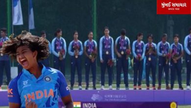 Why do women pace bowler Titas Sadhu have to give a party to the Indian team?