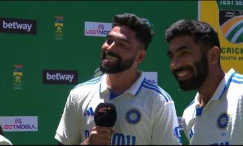 Siraj came to Bumrah as a translator and did something that… video went viral…