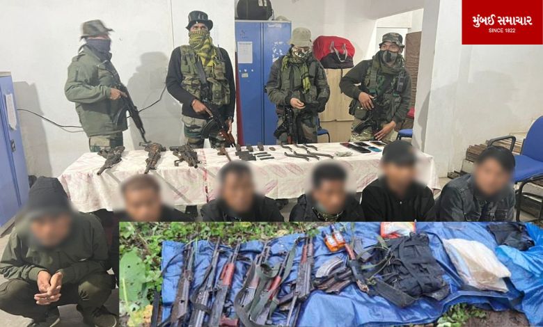 Six terrorists arrested with weapons in Arunachal Pradesh