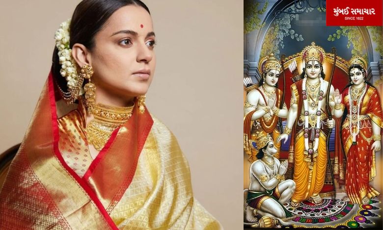 This Bollywood actress got immersed in the devotion of Sriram, posted this...