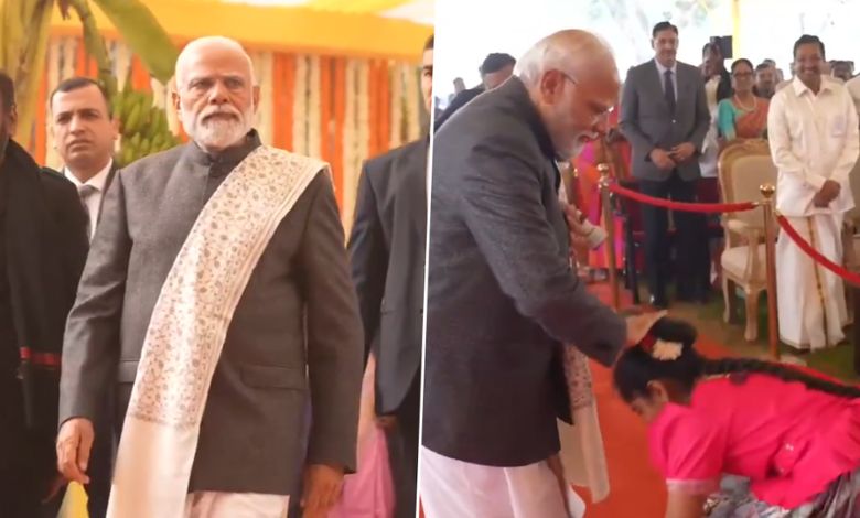After seeing the child's Pongal dance performance, PM Modi did something like this...