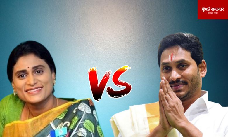 In a brother-sister battle in Andhra, the Congress handed over the reins to YS Sharmila
