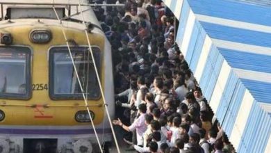 Due to this, the Central Railway was disrupted in the morning peak hours