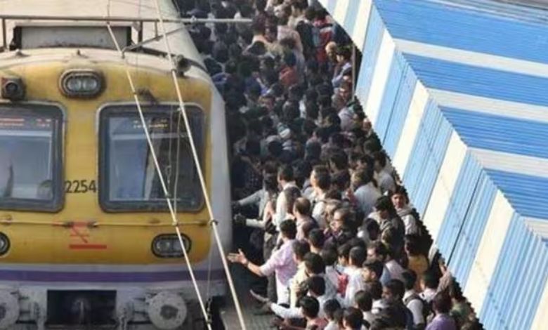 Due to this, the Central Railway was disrupted in the morning peak hours