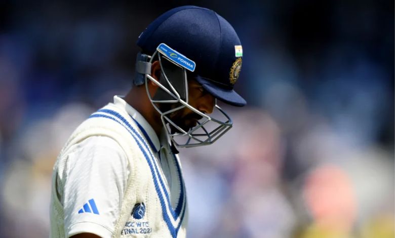 Rahane's second consecutive golden duck, now more difficult to return to Team India