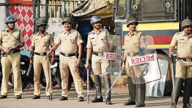 Shortage of police personnel in the financial capital of the country
