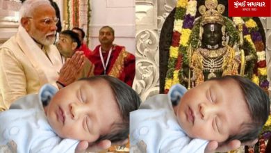 A child was born in Rajkot on the occasion of Pran Pratishtha, a total of