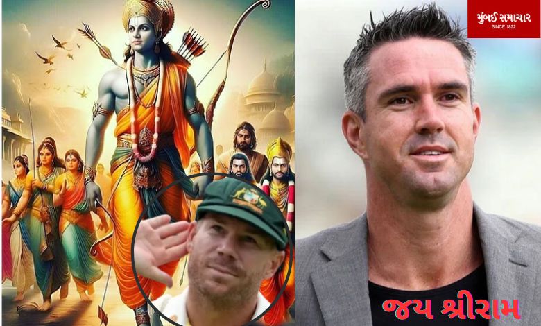 Foreign cricketers felt Ram's name cool, English cricketer wrote Jai Shri Ram and