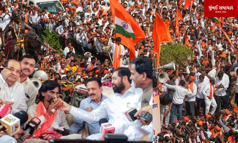 Government bowing to Manoj Jarange, accepting 13 demands of Maratha community