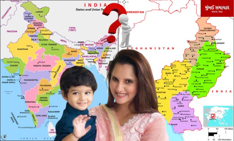 Sania Mirza's son Izhaan is a citizen of which country? India or Pakistan or...