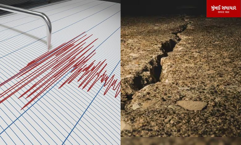 A magnitude 4.7 earthquake jolted Kutch, people rushed out of their homes in panic