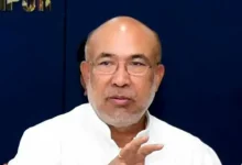 Manipur unrest; BJP government; Congress legacy; Biren Singh criticism; Northeastern India conflict