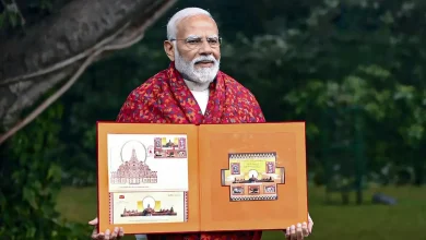 Ram Mandir Postal stamp: Prime Minister Modi released the Ram Janmabhoomi commemorative stamp, know the special features