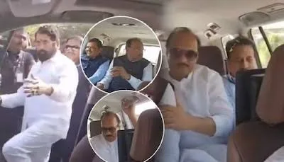 What happened that Maharashtra Deputy CM Ajit Pawar had to travel to the fourth seat? The video went viral...