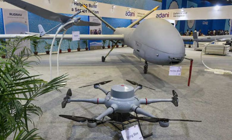 Adani Made First Indian Drone