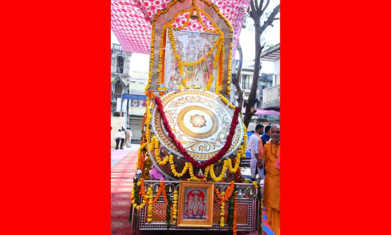 `Nagaru' reached Ayodhya from Ahmedabad