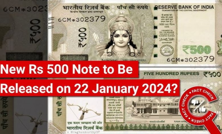 New 500 Note fact?