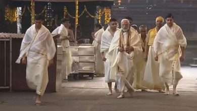 PM Modi in Kerela Guruvayur Temple