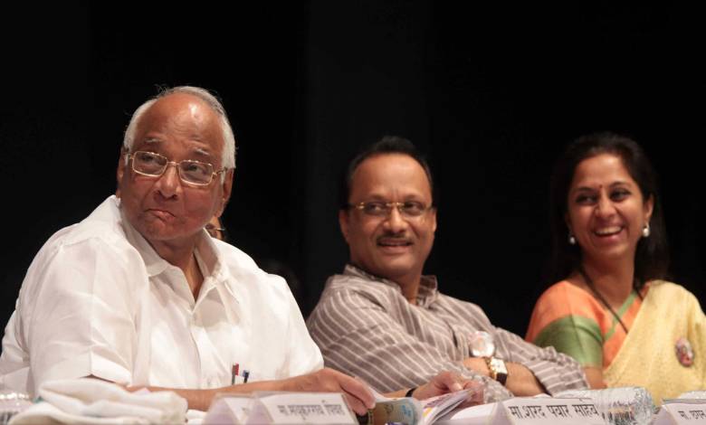 ajit pawar supriya sule and sharad pawar