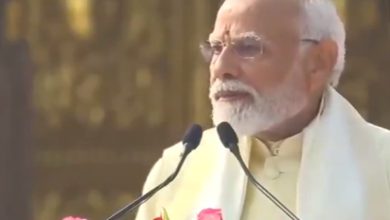 'Hamare Ram Aa Gaye Hai' PM Modi's speech at Ayodhya Ram Temple Pran Pratishtha Mohotsav begins, video of temple entry shared