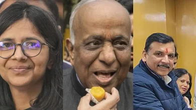 Sanjay Singh, Swati Maliwal and Narayan Das Gupta
