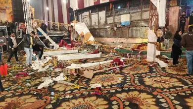 In Delhi's Kalkaji temple, the stage collapsed and there was a stampede and...