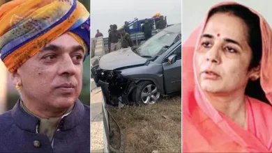 One blink, 160 speed and CCTV video of former MP Manvendra Singh's car goes viral.....