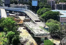 Say, once again Gokhal bridge work has been suspended, now it can start this month