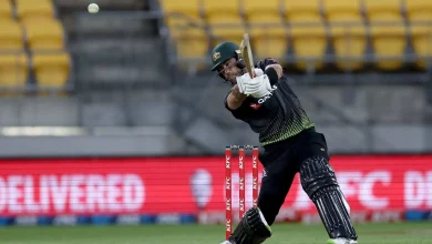 The Australian cricketer got out by hitting only sixes, but went on to create a new record!