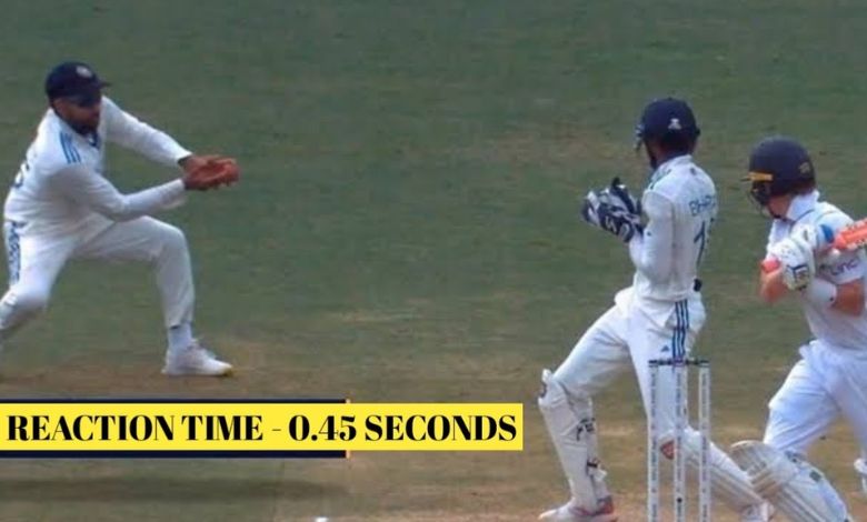 Know in his own words how Rohit caught Olly Pop in a reaction time of 0.45 seconds...
