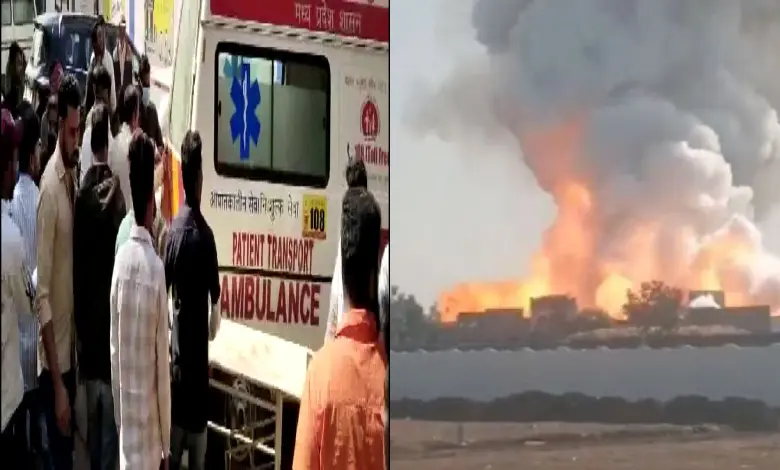 arda firecracker factory fire, Harda factory fire, Madhya Pradesh fire, Fire accident in India, Firecracker factory explosion