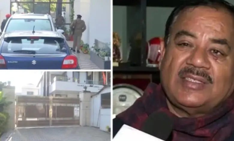 uttarakhand minister raided ed raid in dehradun money laundering investigation india