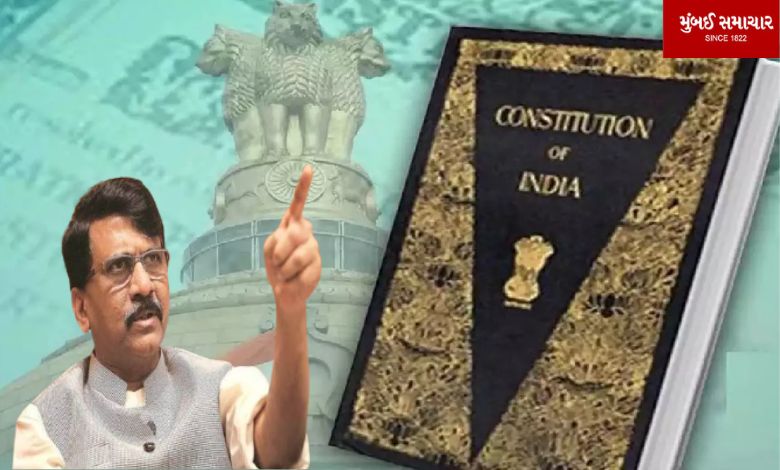 BJP is working on writing new constitution: Sanjay Raut