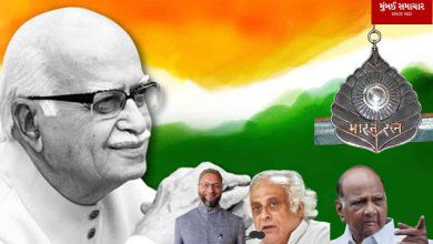 Processed by leaders to award Bharat Ratna to LK Advani, Akhilesh said, 'For the vote...'