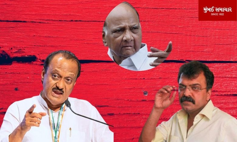 Maharashtra Politics: Twitter war is going on between Ajit Pawar and Jitendra Ahwad