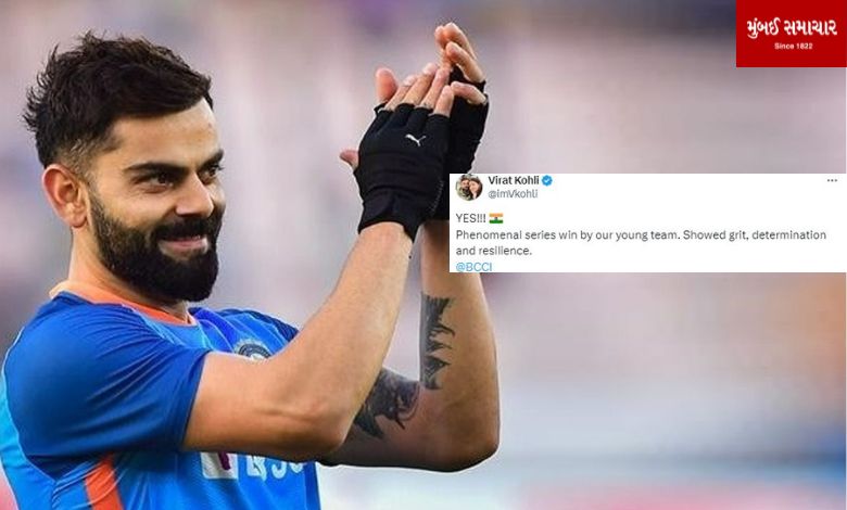 Virat Kohli's post on Team India's win went viral within minutes...