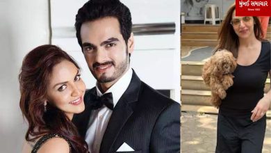 After separating from her husband, with whom did Esha Deol go for a walk, the photo went viral...
