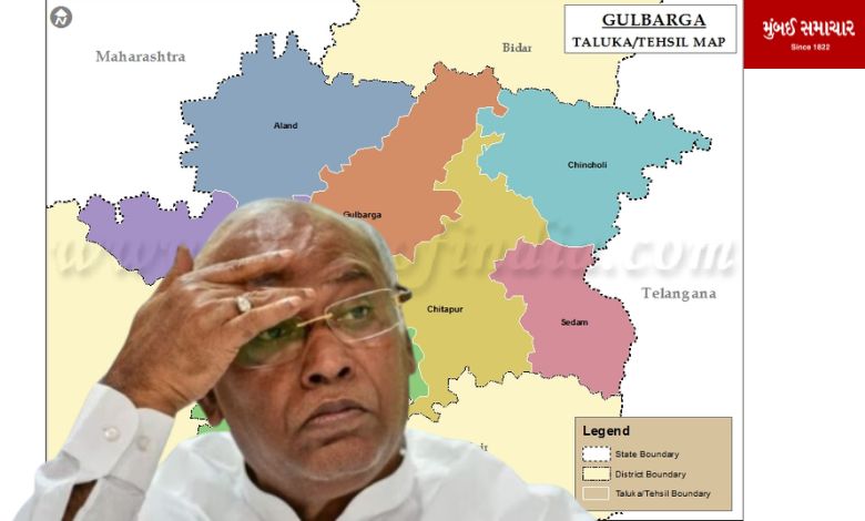 Mallikarjun Kharge won twice from the Gulbarga seat, which is the stronghold of the Congress, will he beat Baji for the third time? Here is the vote tally