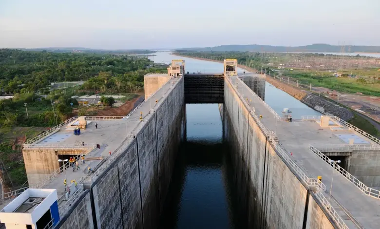Narmada project, canal network