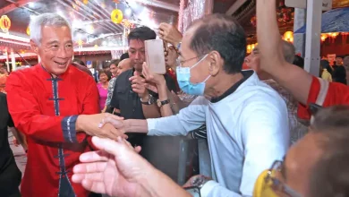 Prime Minister Lee Hsien Loong attends Chinese New Year celebrations in Chinatown