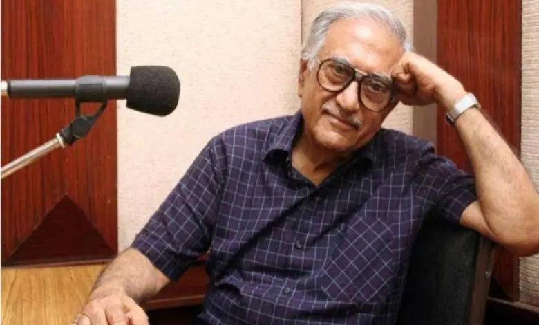Radio host Ameen Sayani passes away at the age of 91.