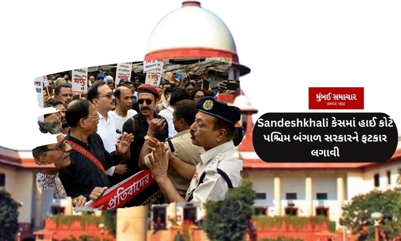 The High Court slammed the West Bengal government in the Sandeshkhali case