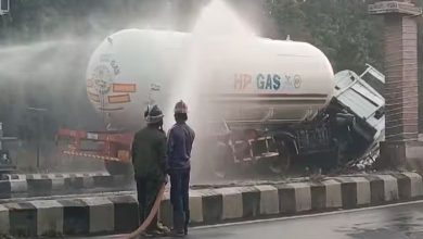 Fatal accident of LPG tanker in Chhatrapati Sambhajinagar district,