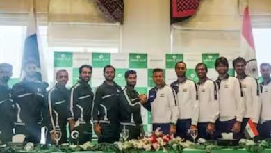 Davis Cup Indian Tennis Team in Pakistan